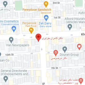 دسترسی به مطب بهترین متخصص پوست و مو