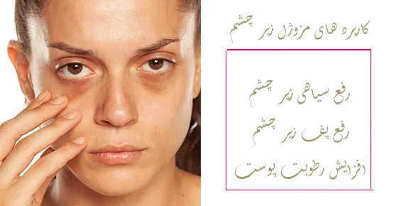 کاربرد مزوژل زیر چشم